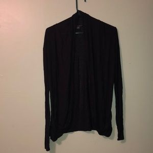 Black cardigan
